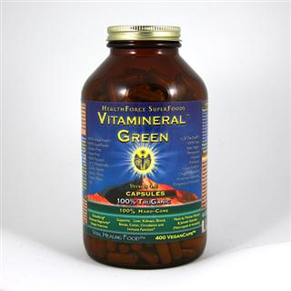 Vitamineral GREEN 4.8 (400 vegan capsules) HealthForce Nutritionals